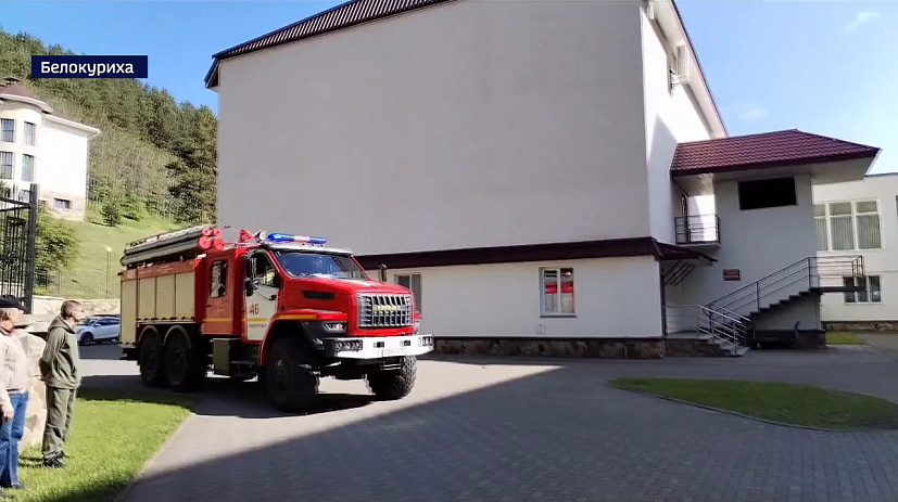 В Алтайском крае прошли крупные пожарно-тактические учения