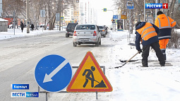 Дорожные службы региона из-за сильного снегопада и метелей перешли на круглосуточный режим работы