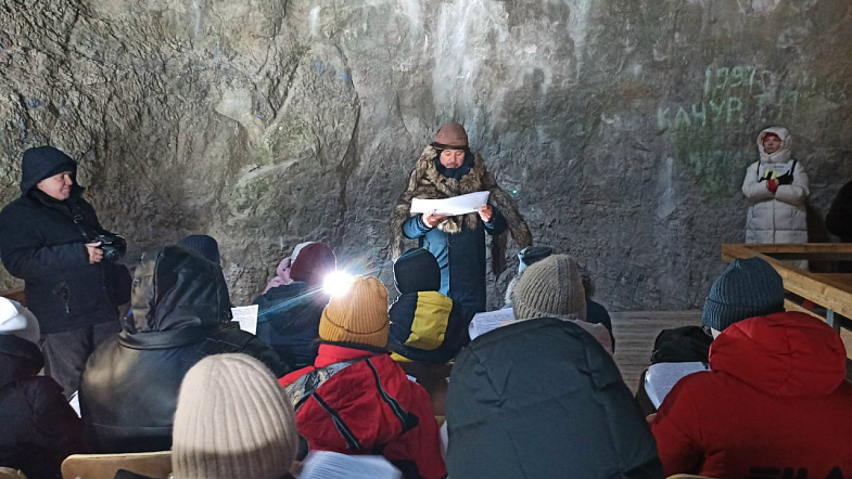 Самые экстремальные условия: в Денисовой пещере вновь провели «Географический диктант»