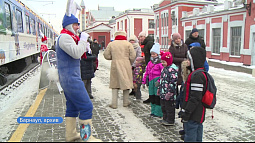 Сегодня в Барнаул прибывает поезд Деда Мороза