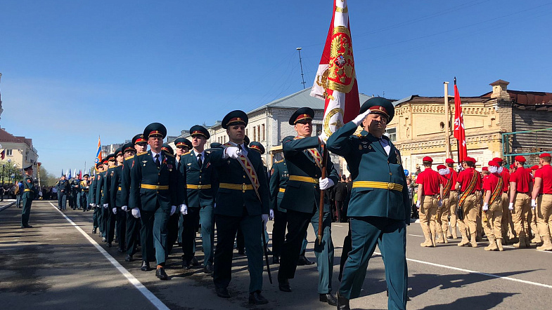 Праздник 9 Мая в Бийске