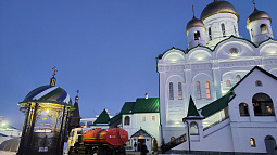 Барнаульский водоканал подвёз к храму Иоанна Богослова 60 000 литров воды для освящения