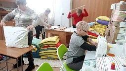 В Косихинском районе открыли «Территорию добрых дел», где для нужд СВО работают волонтёры