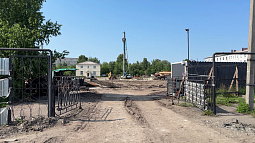 В Камне-на-Оби возобновили строительство поликлиники