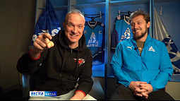 «Вести» взяли блиц-интервью у голкипера «Динамо-Алтай» Никиты Дианова