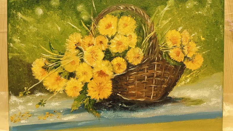 Жительница Барнаула вышла на пенсию и стала художником