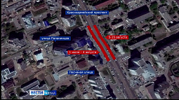 На пр. Красноармейском в Барнауле начался первый этап работ по реконструкции коммунальных сетей