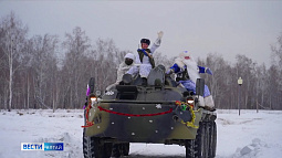 Мечту алтайских детей побывать в сказке исполнило командование Барнаульского ракетного соединения