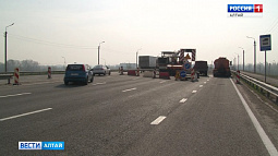 В Барнауле частично ограничили движение по Новому мосту