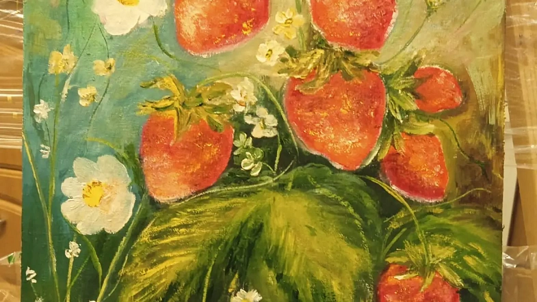 Жительница Барнаула вышла на пенсию и стала художником