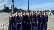 Хор воскресной школы Покровского собора выступил в Москве 