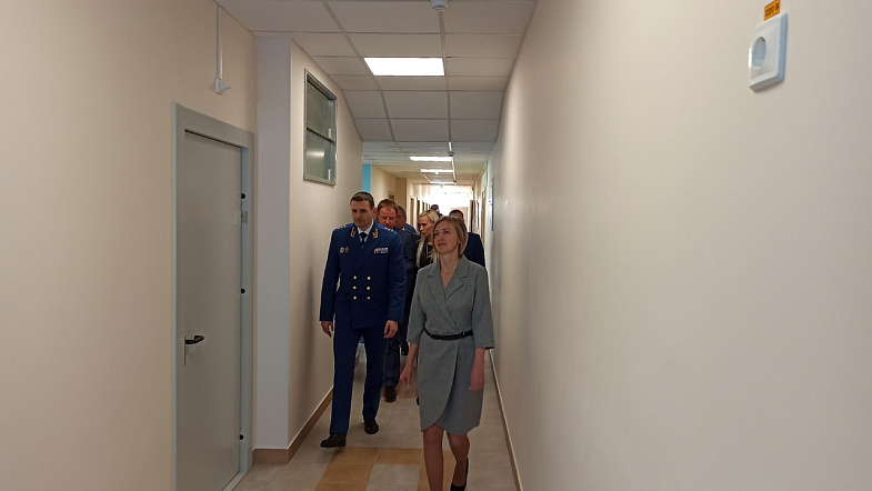 В Первомайском районе открылся новый детский сад, который строили под надзором прокуратуры