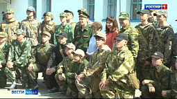 До конца июня десятиклассники Алтайского края принимают участие в военно-полевых учебных сборах