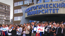 ГТРК «Алтай» сняла фильм про юбилей старейшего вуза региона