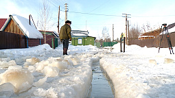 Проблему подтоплений в барнаульском микрорайоне Булыгино устранили