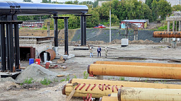 Новую теплотрассу на проспекте Ленина в Барнауле обещают построить до начала отопительного сезона