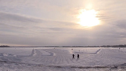 Зимнюю дорогу открыли в Усть-Пристанском районе