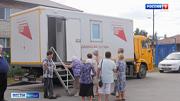 В пригородных посёлках Барнаула возобновили работу мобильные центры здоровья