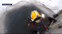 В Камне-на-Оби водолазы обследуют водозаборные сооружения города