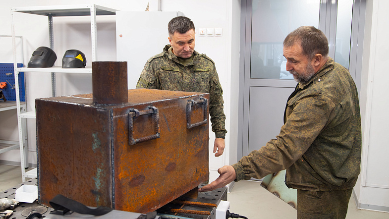 АГАУ отправил на тестирование в зону СВО новые модели блиндажных печей