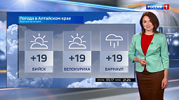 Осадки различной интенсивности и порывистый ветер ожидаются на Алтае