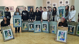 Картины барнаульских детей и педагогов-художников увидели в Казахстане