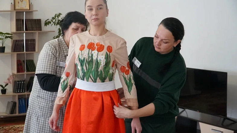 В Алтайском крае осуждённые женской колонии создали  коллекцию одежды для модного показа