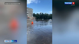 В Барнауле опять затопило несколько улиц