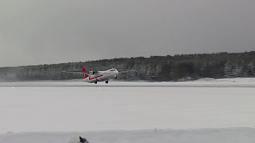 Пассажиры авиарейса Красноярск-Барнаул благополучно добрались до пункта назначения