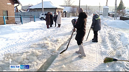 В барнаульском посёлке Кирова грунтовые воды топят приусадебные участки