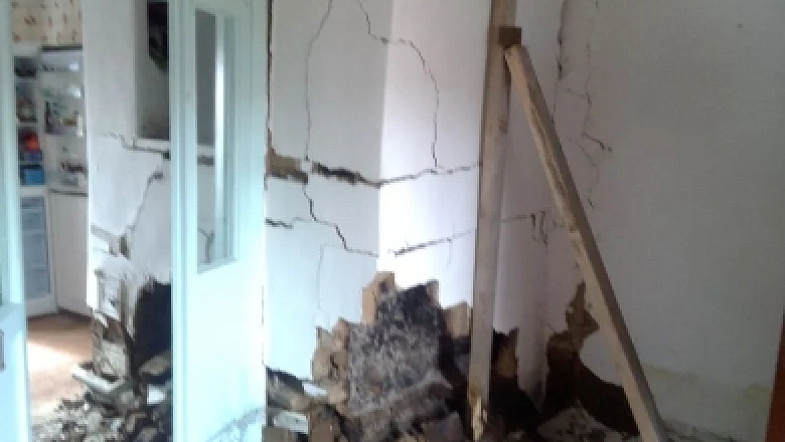 Посёлок  Промышленный Бийского района приводят в  порядок после подтопления