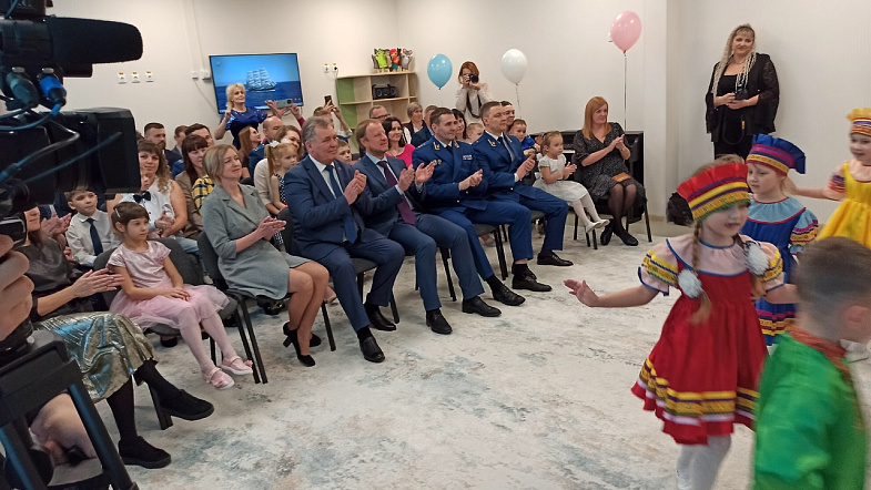 В Первомайском районе открылся новый детский сад, который строили под надзором прокуратуры