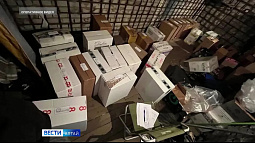Более 12 тысяч пачек безакцизных сигарет иностранного производства изъяла полиция у жительницы края