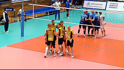 Барнаульские волейболисты дали бой одному из лидеров лиги