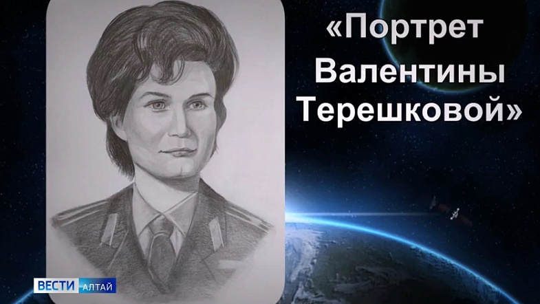 «Космические» картины юных бийских художниц попали на МКС