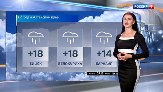 По югу Западной Сибири 25 сентября пройдёт холодный фронт с дождями