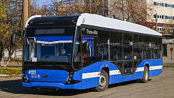 Ещё пять современных троллейбусов сегодня вышли на маршруты Барнаула 