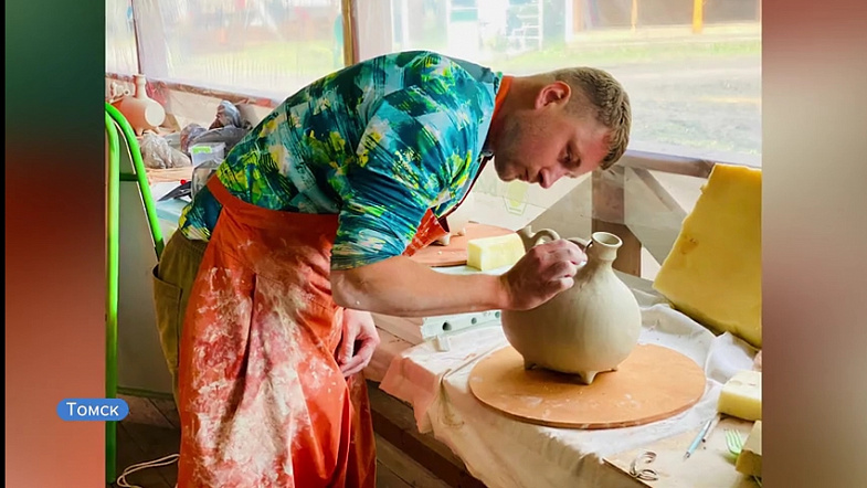 Лучшим в России мужчиной-гончаром стал барнаулец Михаил Бывших
