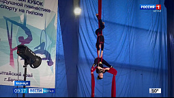 В Барнауле состоялся Кубок по воздушной гимнастике и спорту на пилоне 