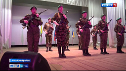 В Алтайском прошёл первый в новейшей истории района конкурс знамённых групп