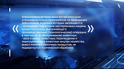 На Алтае продолжают мероприятия по ликвидации очагов пастереллёза