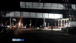 В Барнауле наполовину выполнен ремонт путепровода на шоссе Ленточный Бор