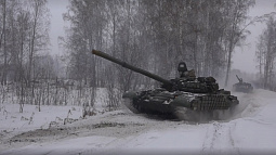 На дорогах Алтайского края уменьшится количество танков и военной техники