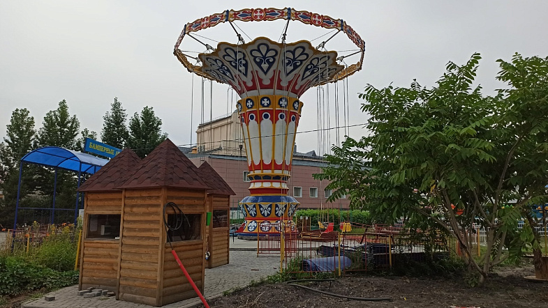 Реконструкцию парка «Центральный» в Барнауле могут завершить досрочно