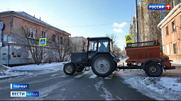 Температурные качели стали серьёзным испытанием для дорожных служб Барнаула