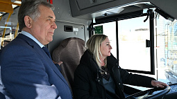 В Рубцовске сегодня вышли на линию троллейбусы, умеющие объезжать препятствия