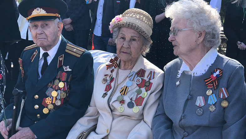 Праздник 9 Мая в Бийске