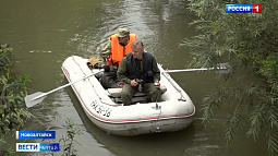 В Новоалтайске следователи-криминалисты приступили к детальному осмотру реки Малой Черемшанки