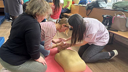 Жители наукограда начали осваивать навыки оказания первой помощи