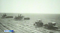 72 года назад Алтай встретил первый эшелон целинников 